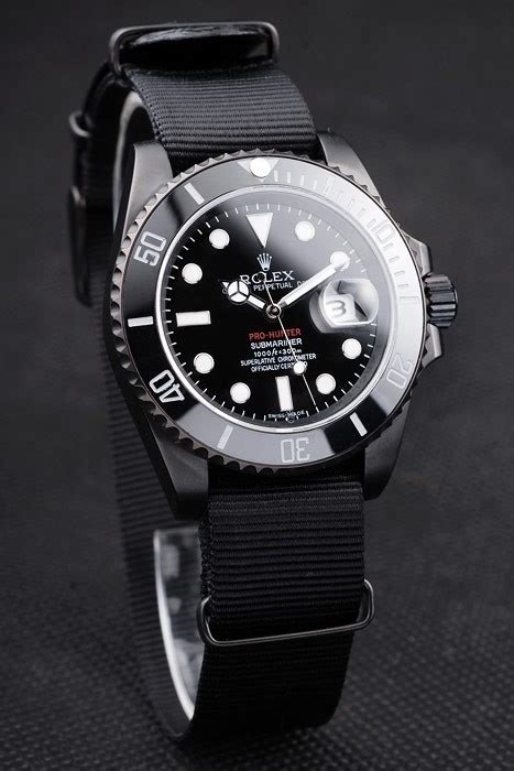 rolex submariner cinturino tessuto|Rolex Submariner .